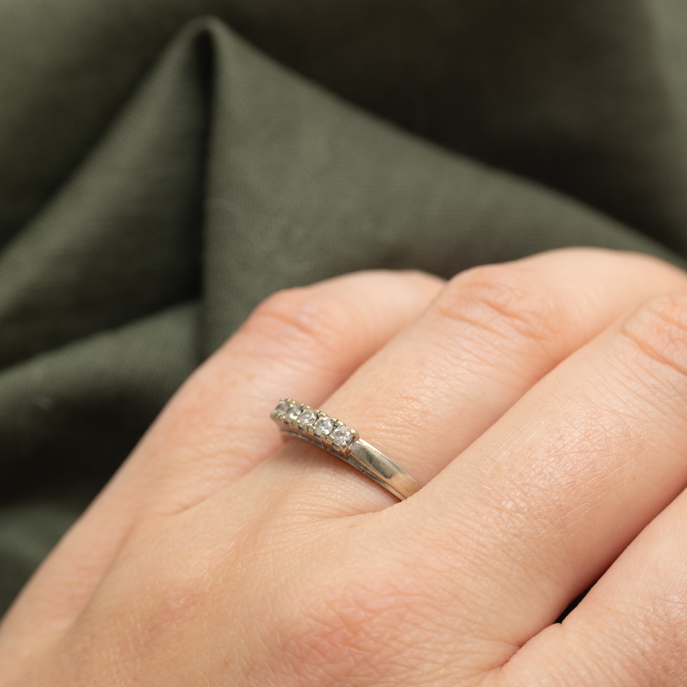 Five Stone Diamond Band | SZ 7