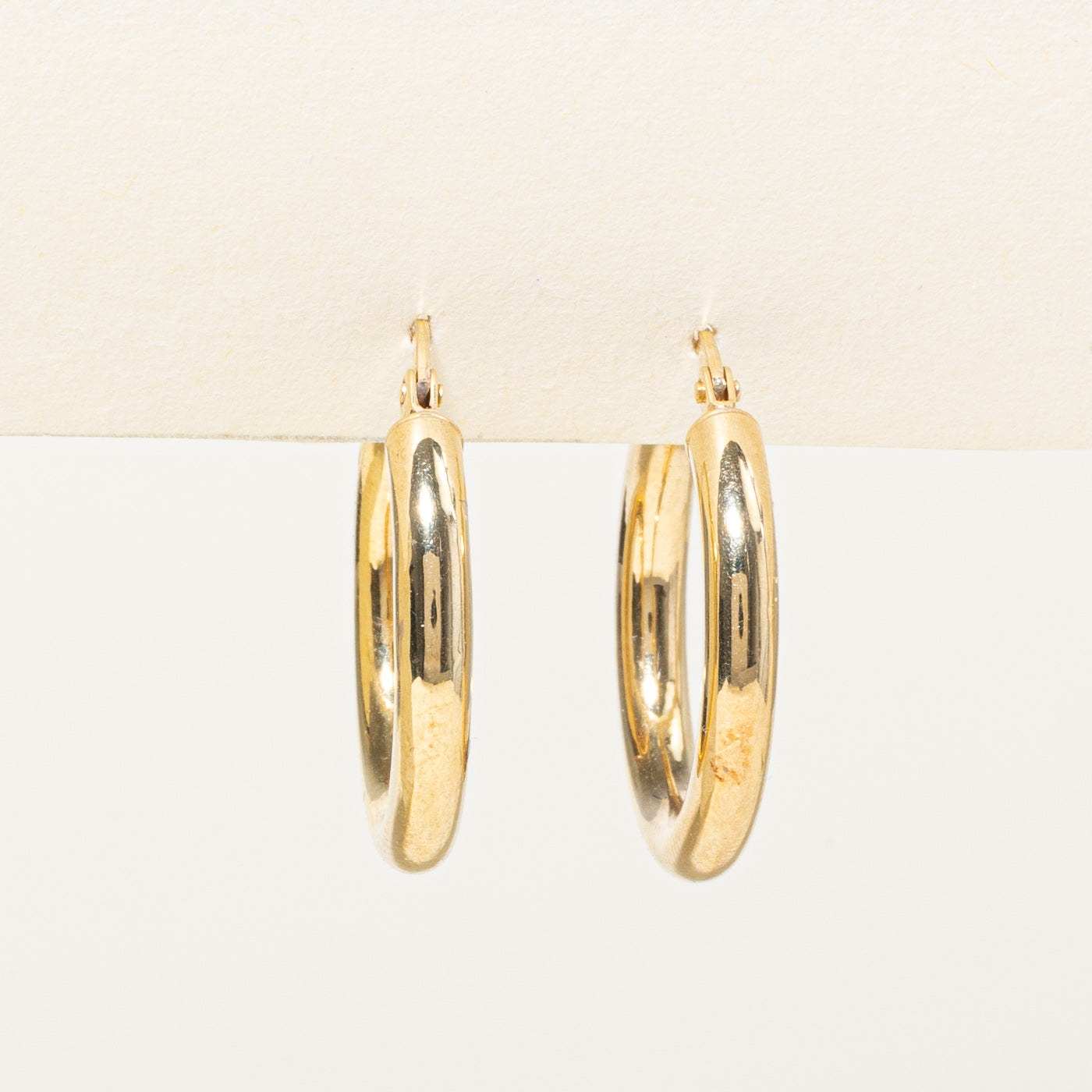 10k Yellow Gold Hoops