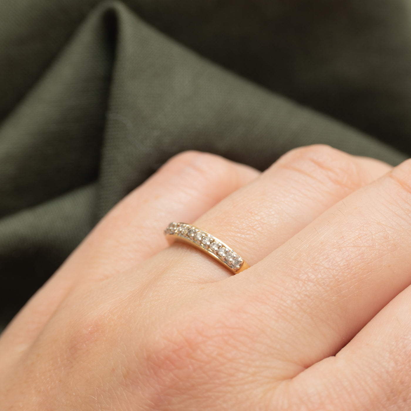 Semi Eternity Diamond Band | SZ 6