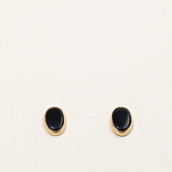 Onyx Stud Earrings | 0.88ctw |