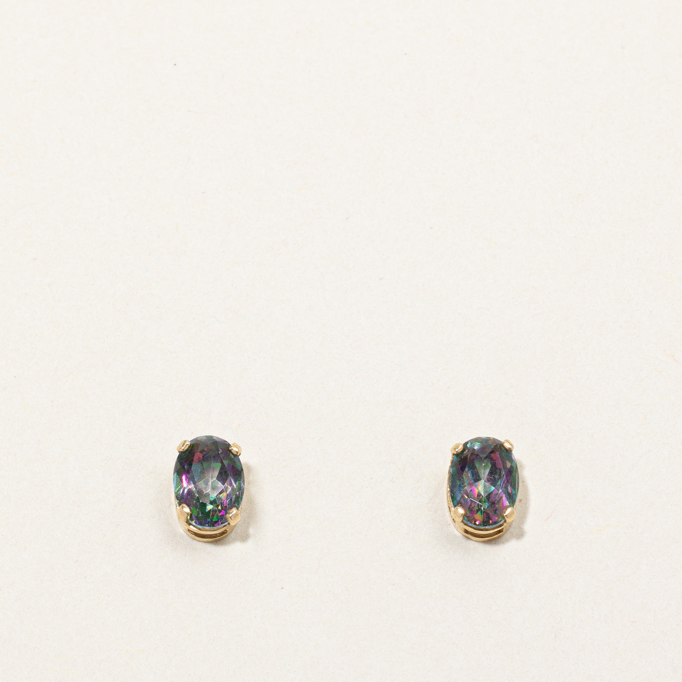 Mystic Topaz Stud Earrings | 1.60ctw |