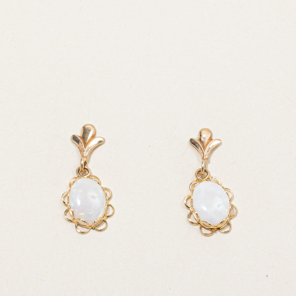 Opal Drop Earrings | 1.20ctw |