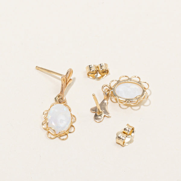 Opal Drop Earrings | 1.20ctw |
