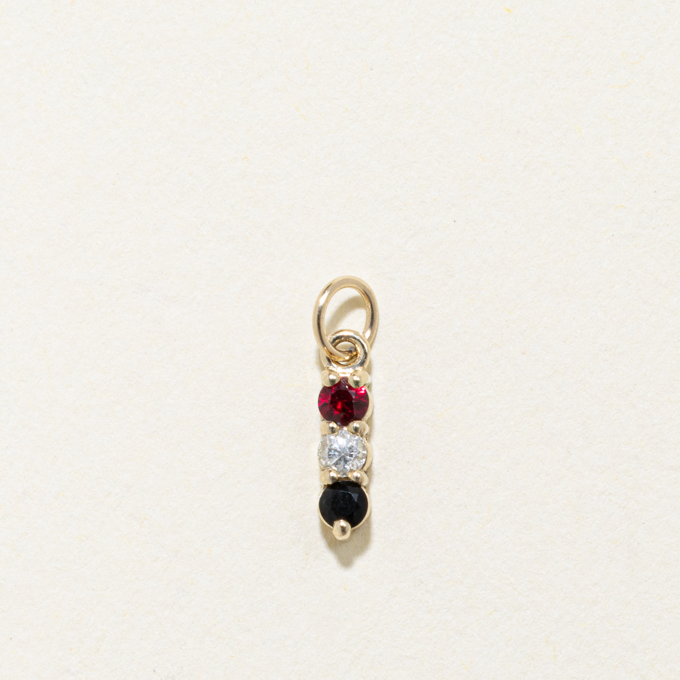 100 Ways' 10k Yellow Gold Egypt Keepsake Charm | 0.32ctw