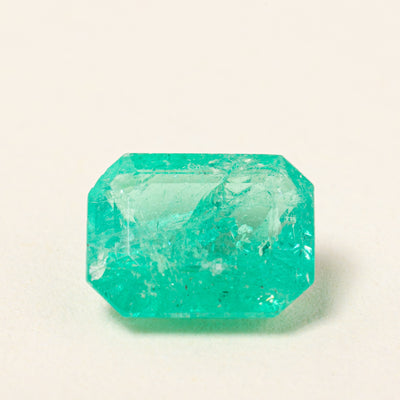 Rectangular Step Cut Loose Emerald | 1.48ct |