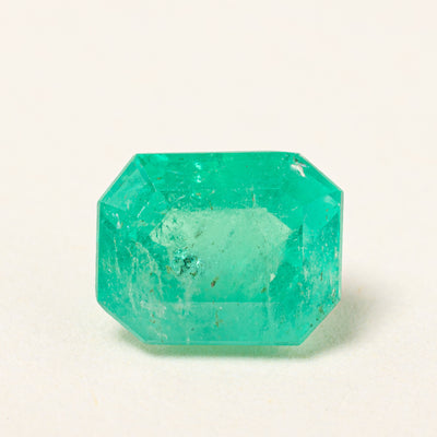 Rectangular Step Cut Loose Emerald | 1.39ct |