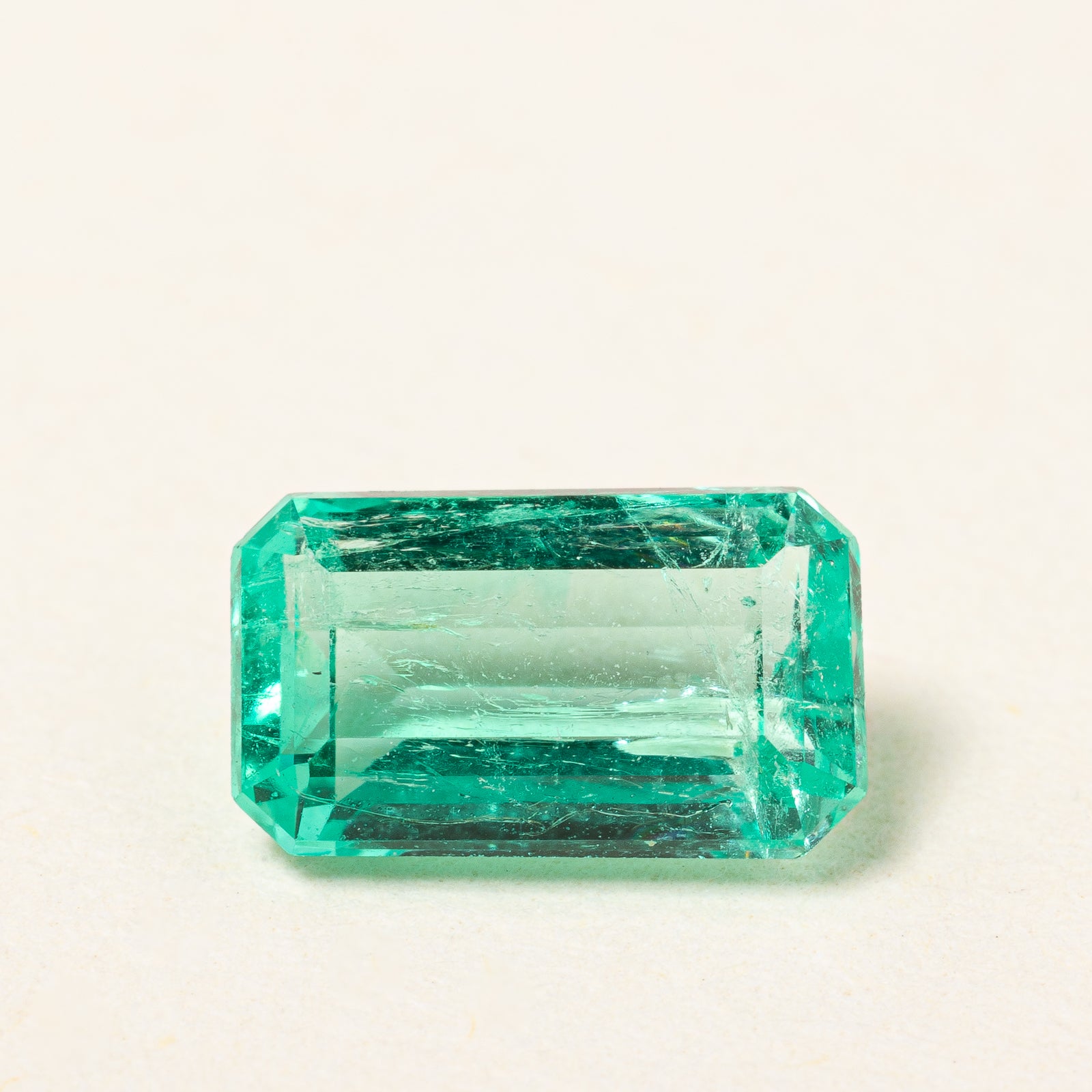 Rectangular Step Cut Loose Emerald | 1.24ct |