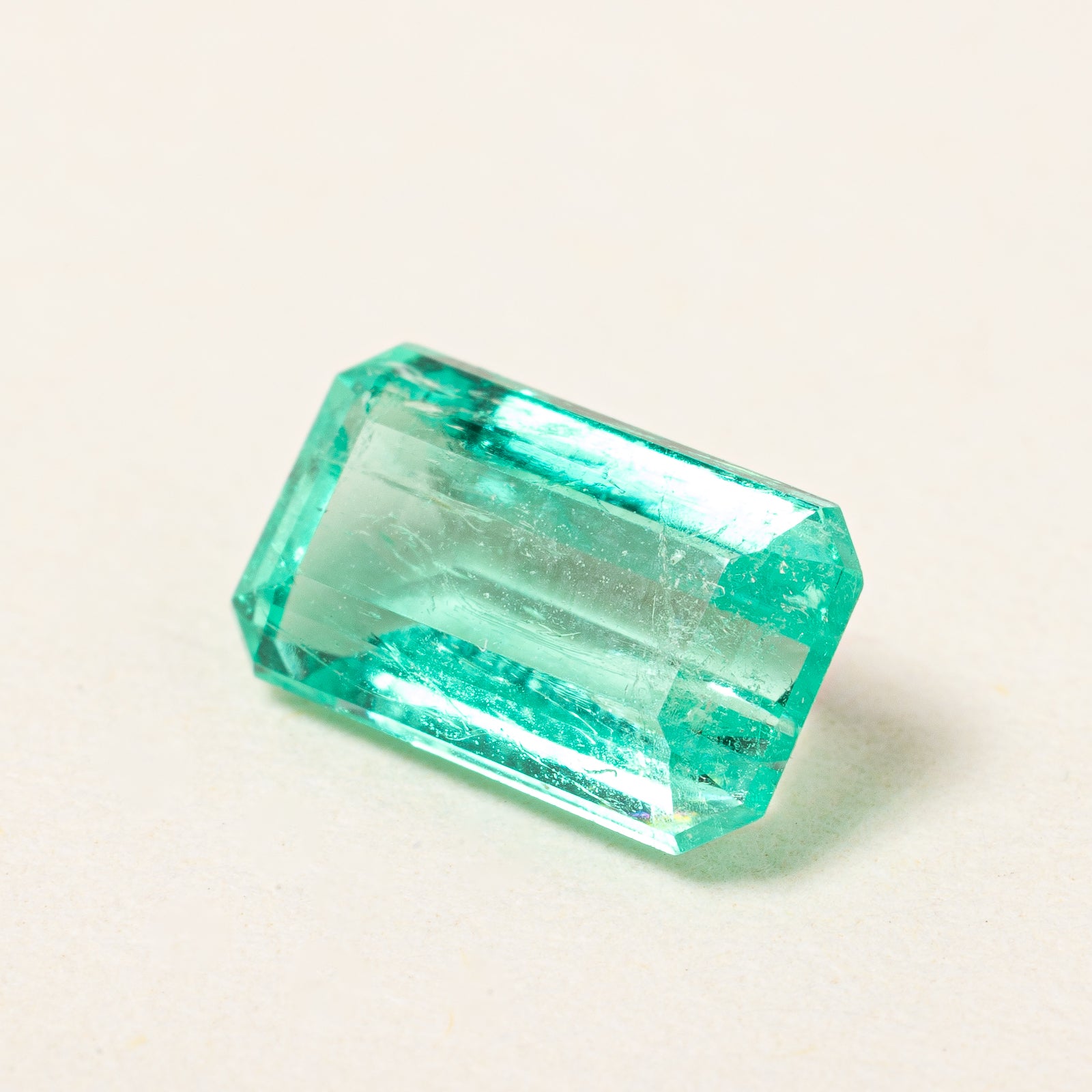 Rectangular Step Cut Loose Emerald | 1.24ct |