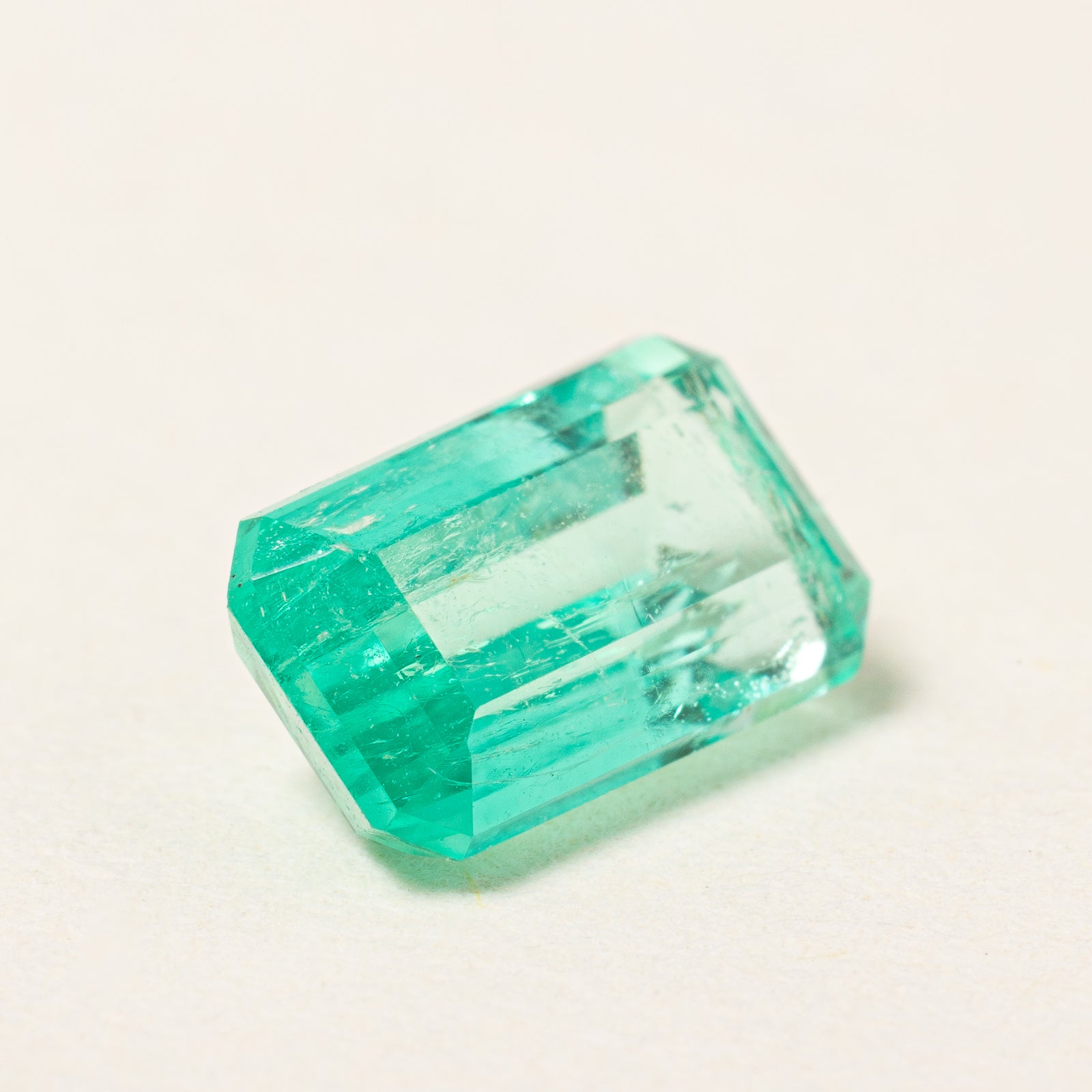 Rectangular Step Cut Loose Emerald | 1.24ct |