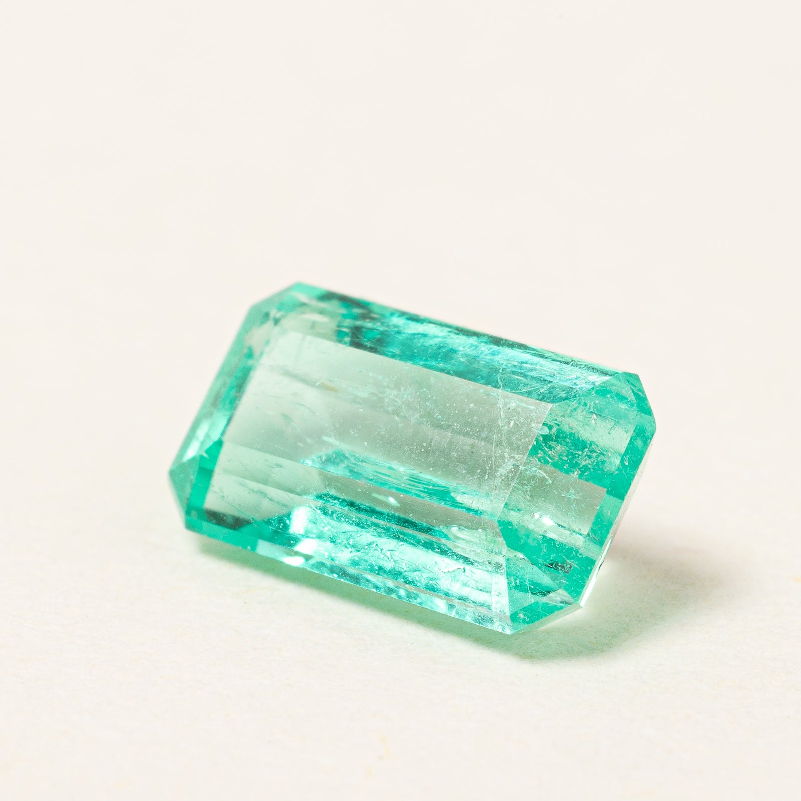 Rectangular Step Cut Loose Emerald | 1.24ct |