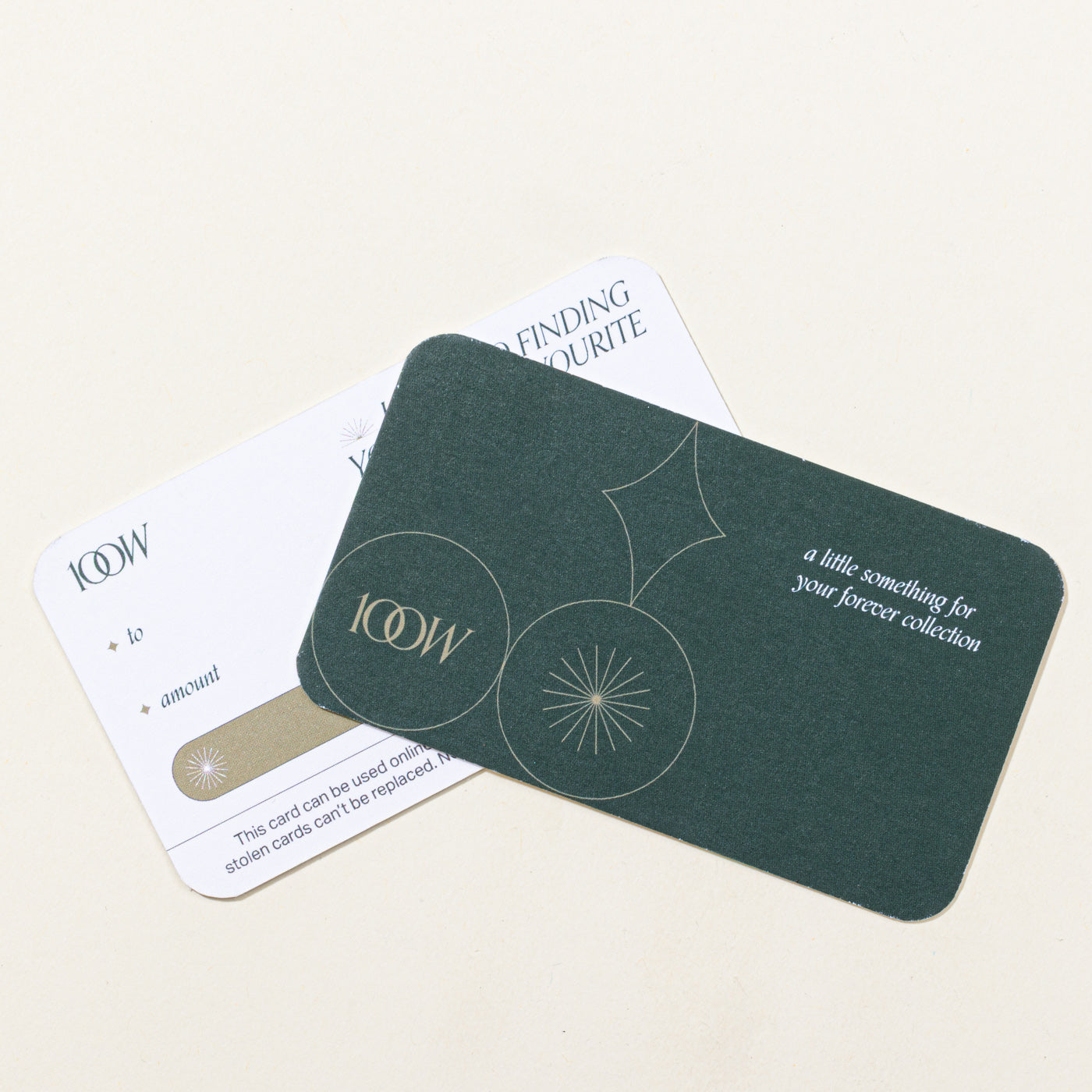 Physical 100 Ways Gift Card