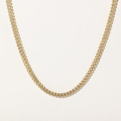 10k Yellow Gold Wheat Chain | 24