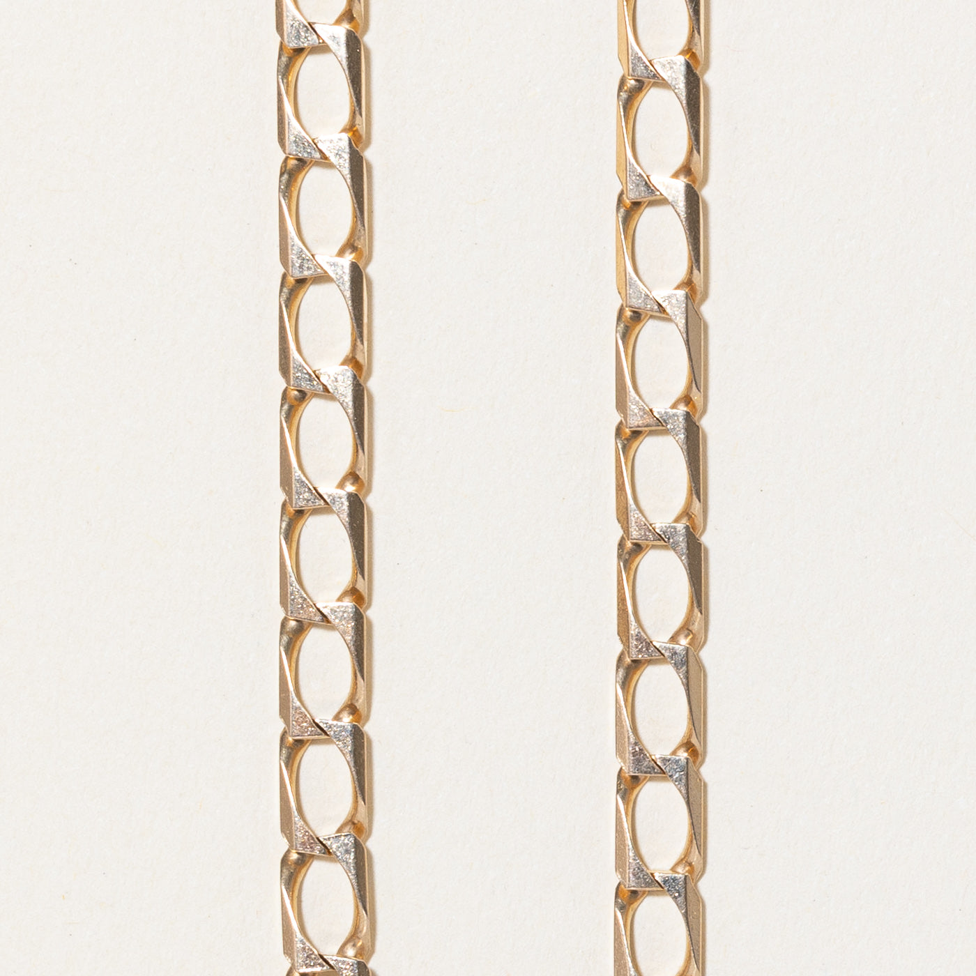 14k Yellow Gold Curb Chain | 25" |