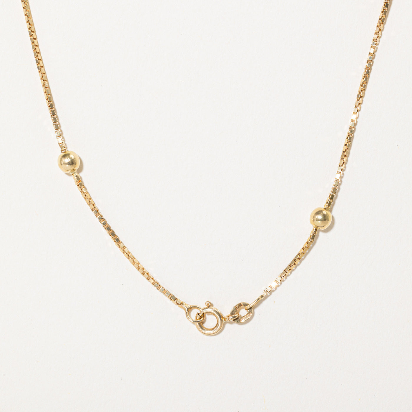 18k Yellow Gold Satellite Chain | 23" |
