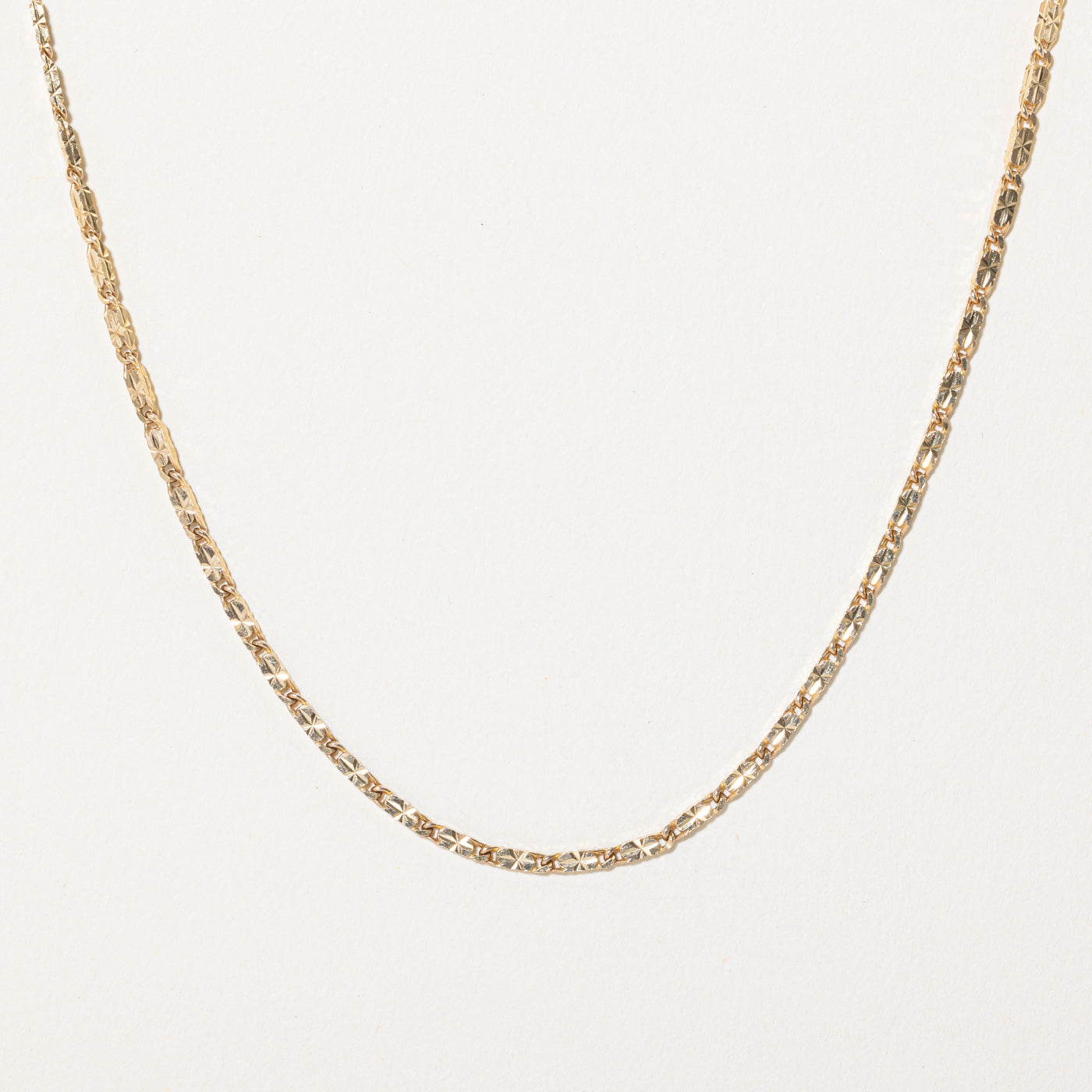 10k Yellow Gold Chain | 18" |