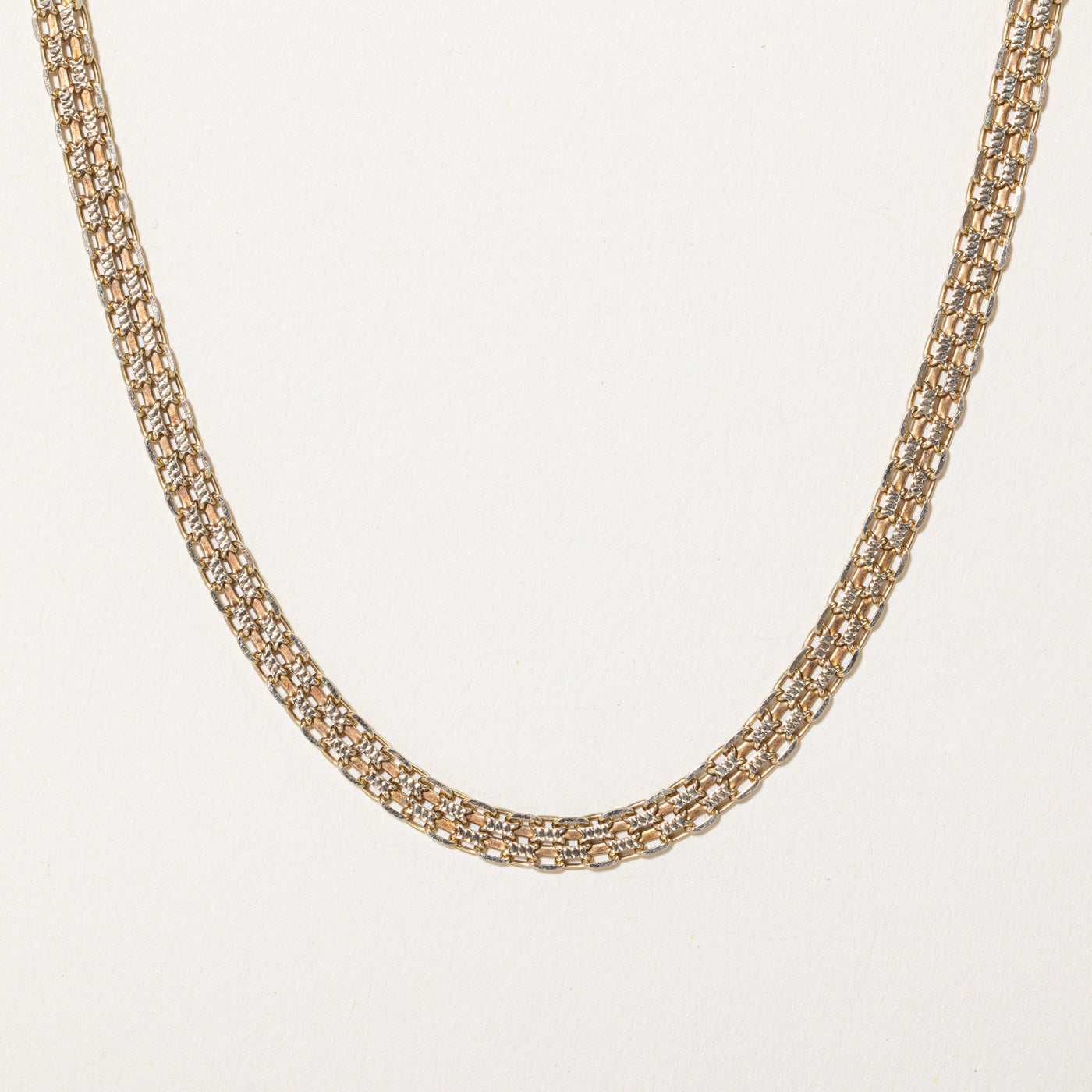10k Yellow Gold Mesh Chain | 16" |