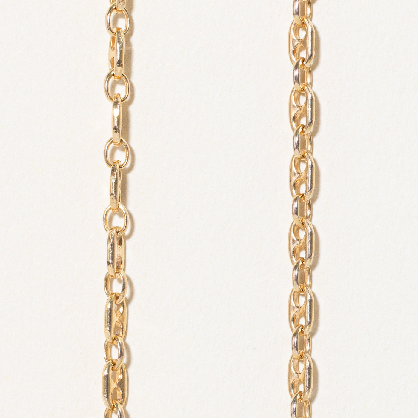 10k Yellow Gold Anchor Link Chain | 26" |