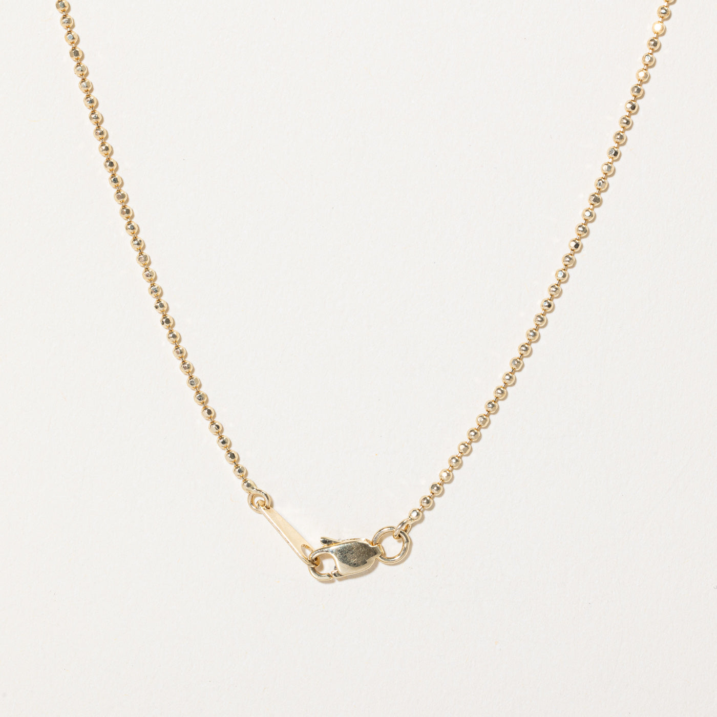 14k Tri Tone Gold Flower Pendant Necklace | 16" |