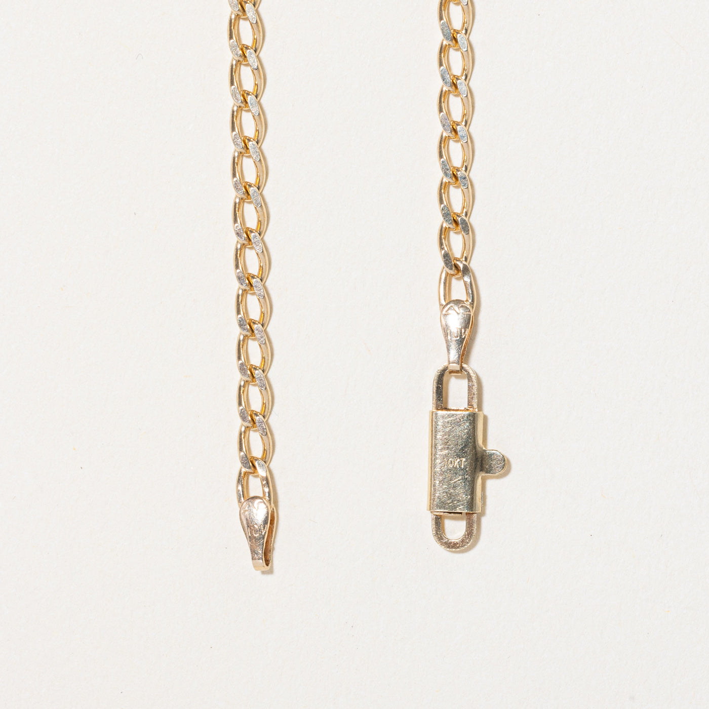10k Yellow Gold Curb Link Chain | 20" |