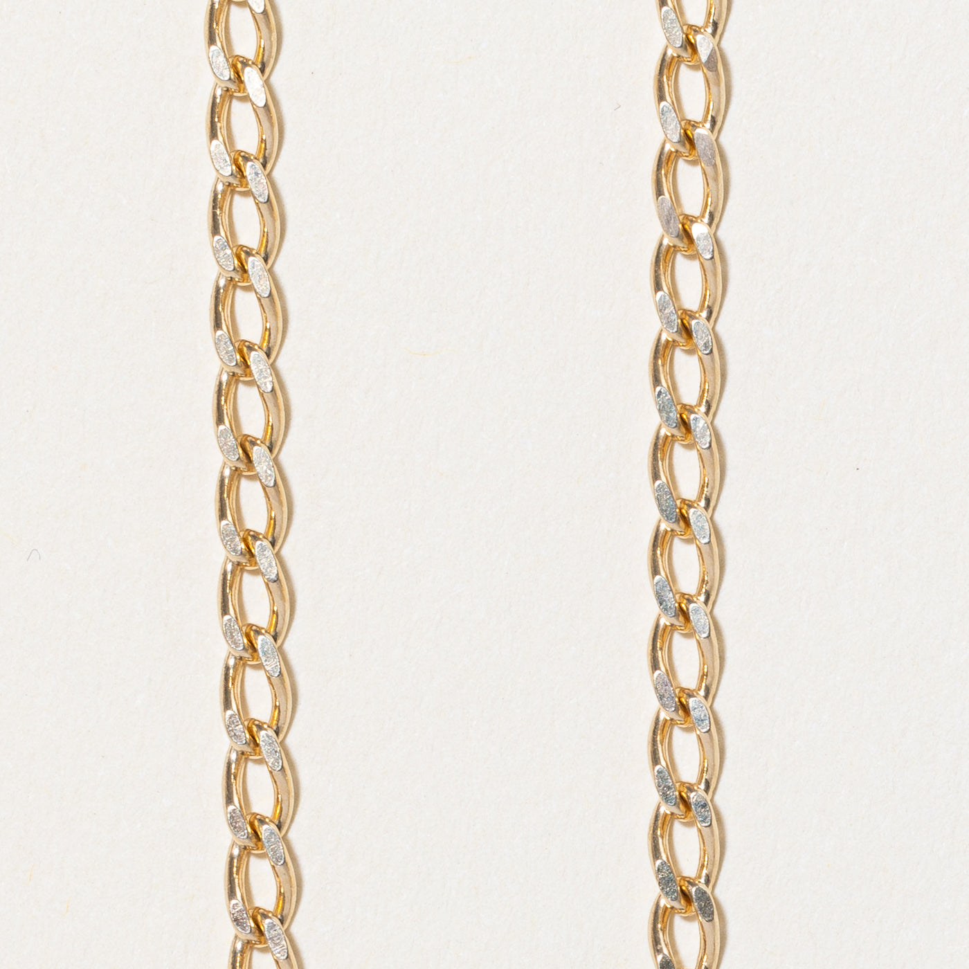 10k Yellow Gold Curb Link Chain | 20" |