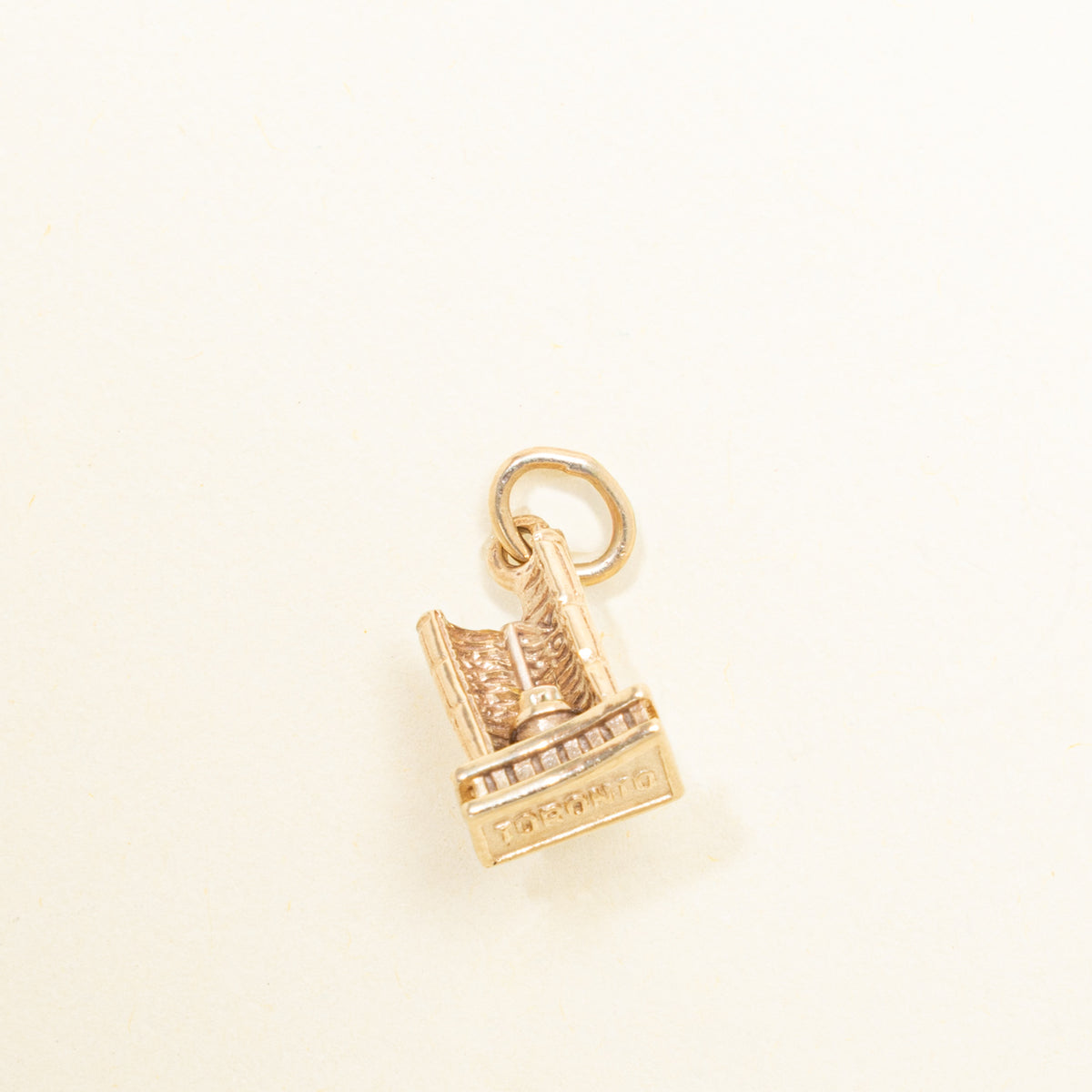 10k Yellow Gold Toronto City Hall Charm