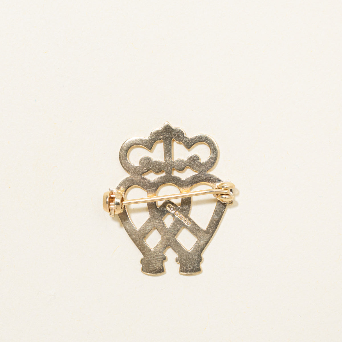 2002 Edinburgh 9k Scottish Luckenbooth Brooch