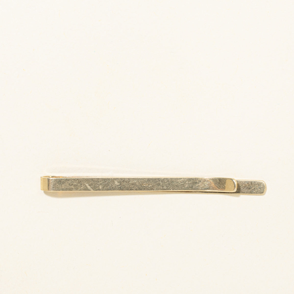 14k Yellow Gold "DJH" Initial Tie Clip