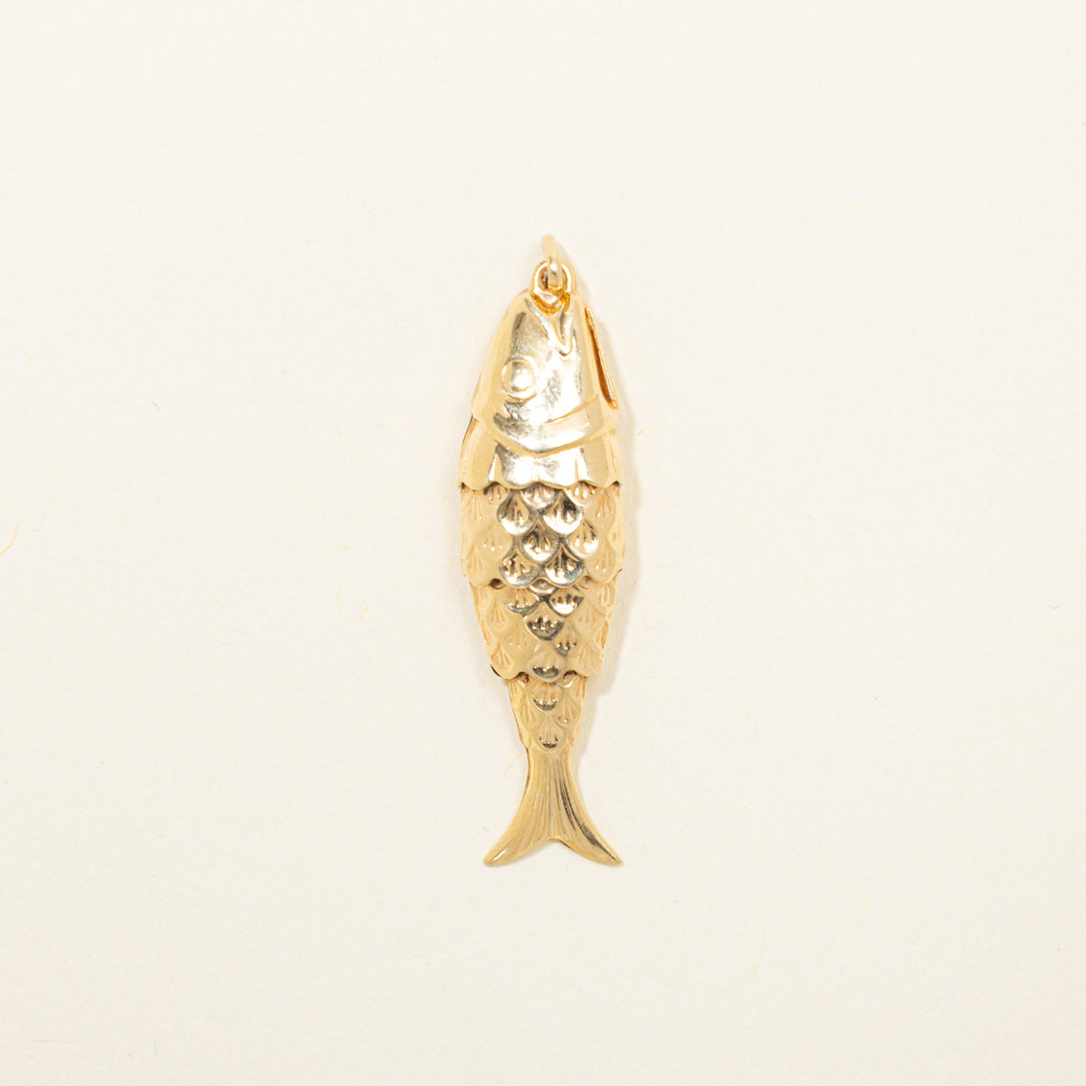 'Unoaerre' 10k Articulated Fish Charm