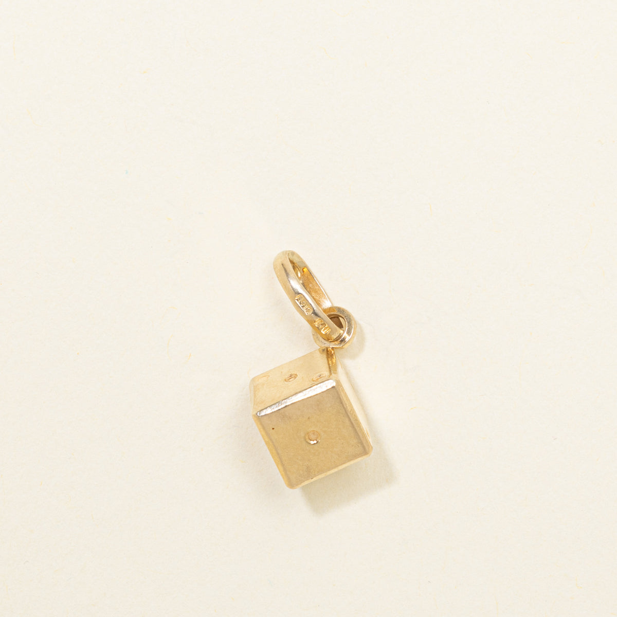 'Unoaerre' 10k Dice Charm