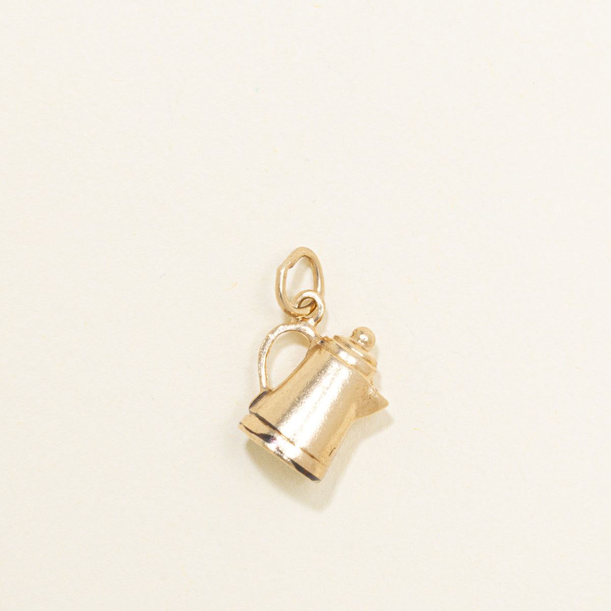 10k Yellow Gold Coffee Percolator Charm
