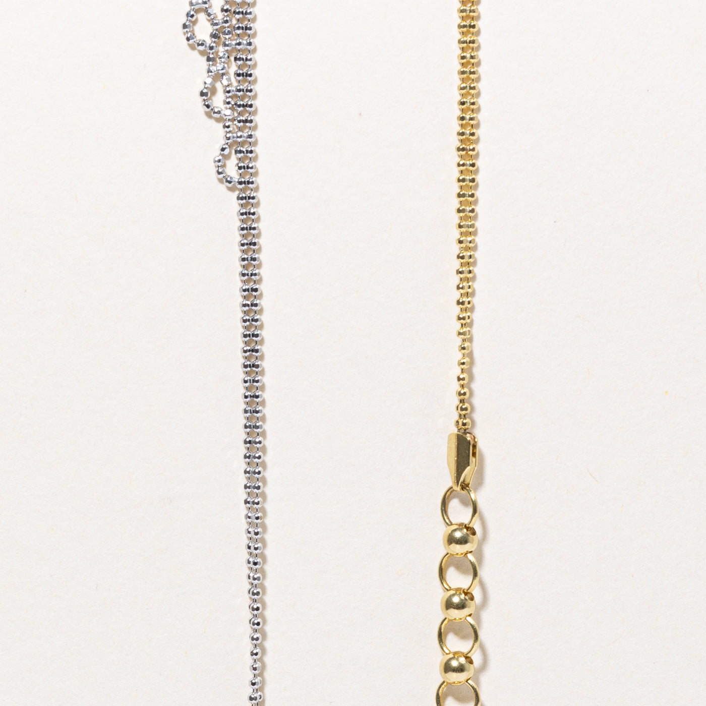 Collier Birks en maille bicolore or 18 carats | 16 pouces | 