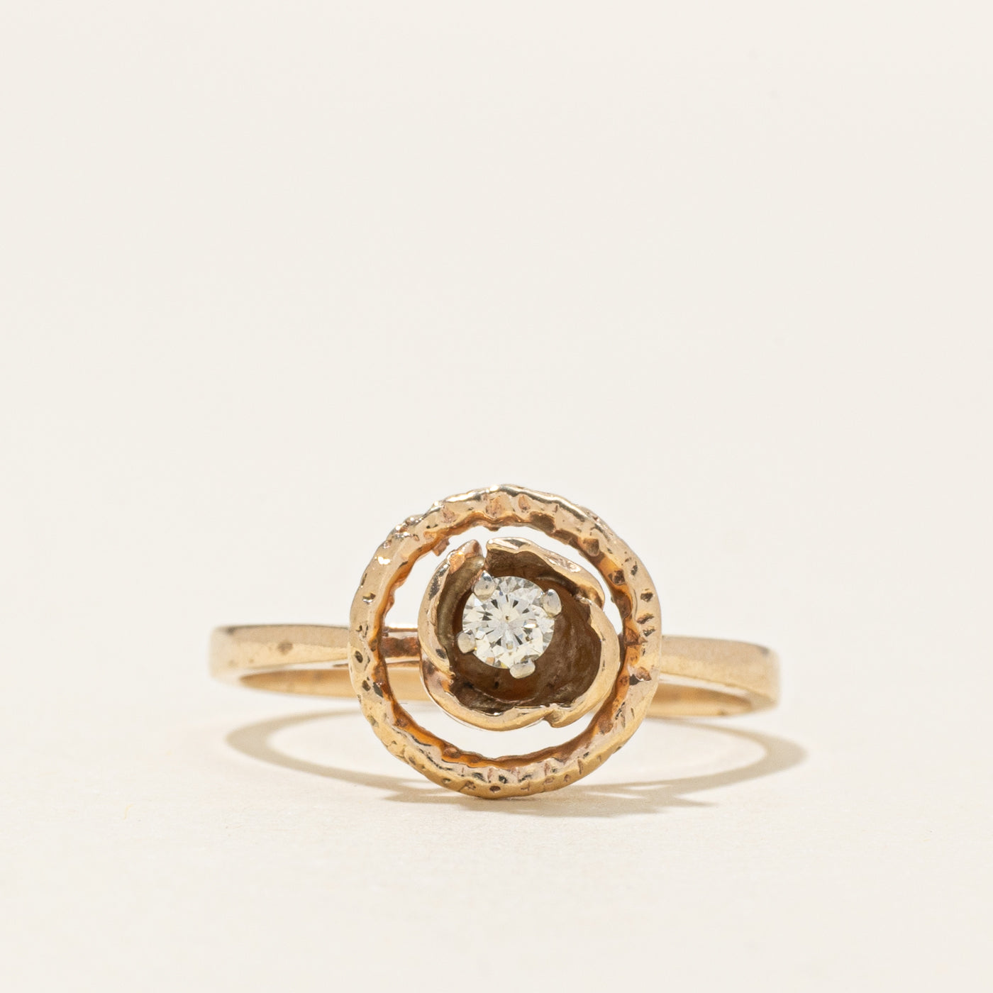 Diamond Floral Ring | SZ 6.25