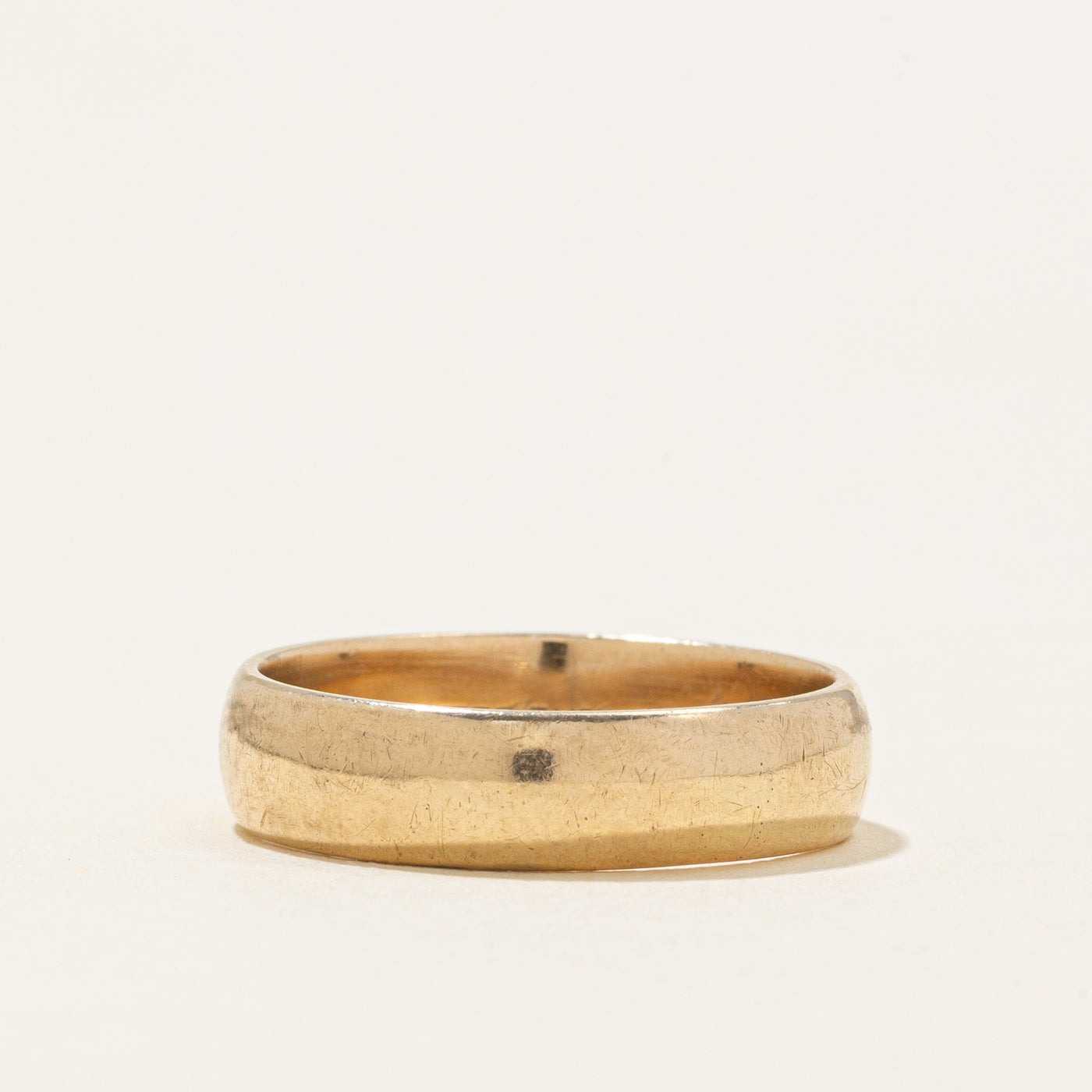 10k Yellow Gold Band | SZ 6.5