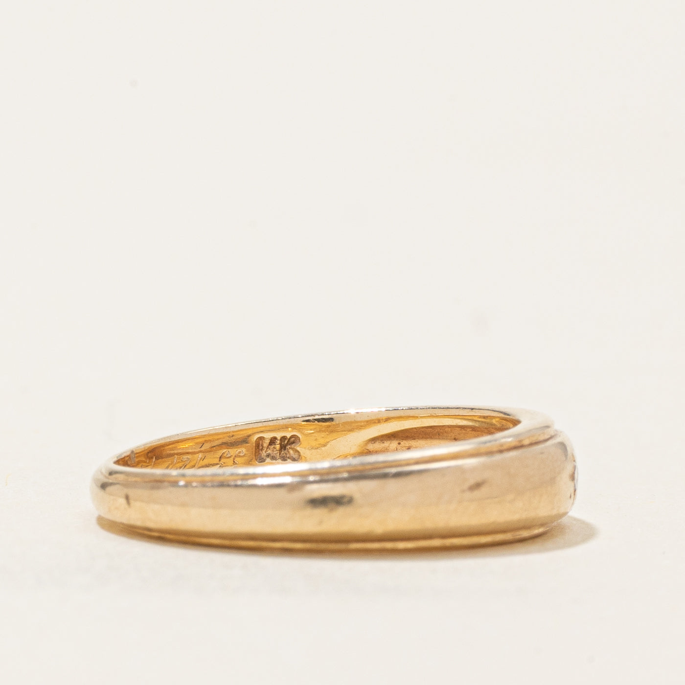 Star Set Diamond Band | SZ 4.25