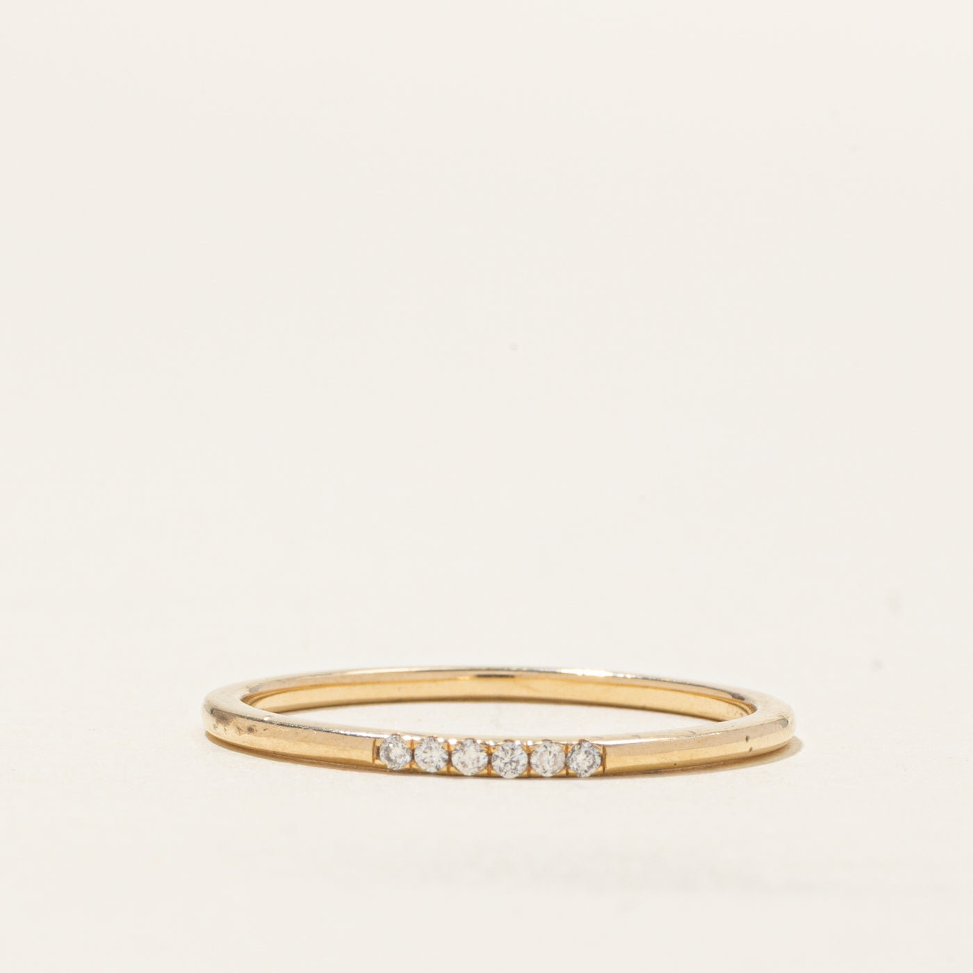 'Mejuri' Diamonds Line Ring | SZ 9.25