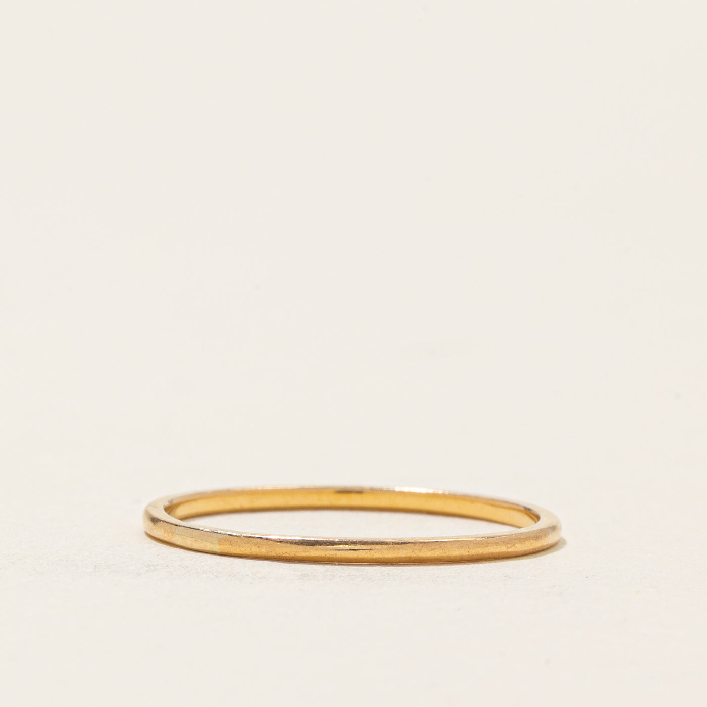 20k Yellow Gold Thin Band | 1.05mm | SZ 5.75