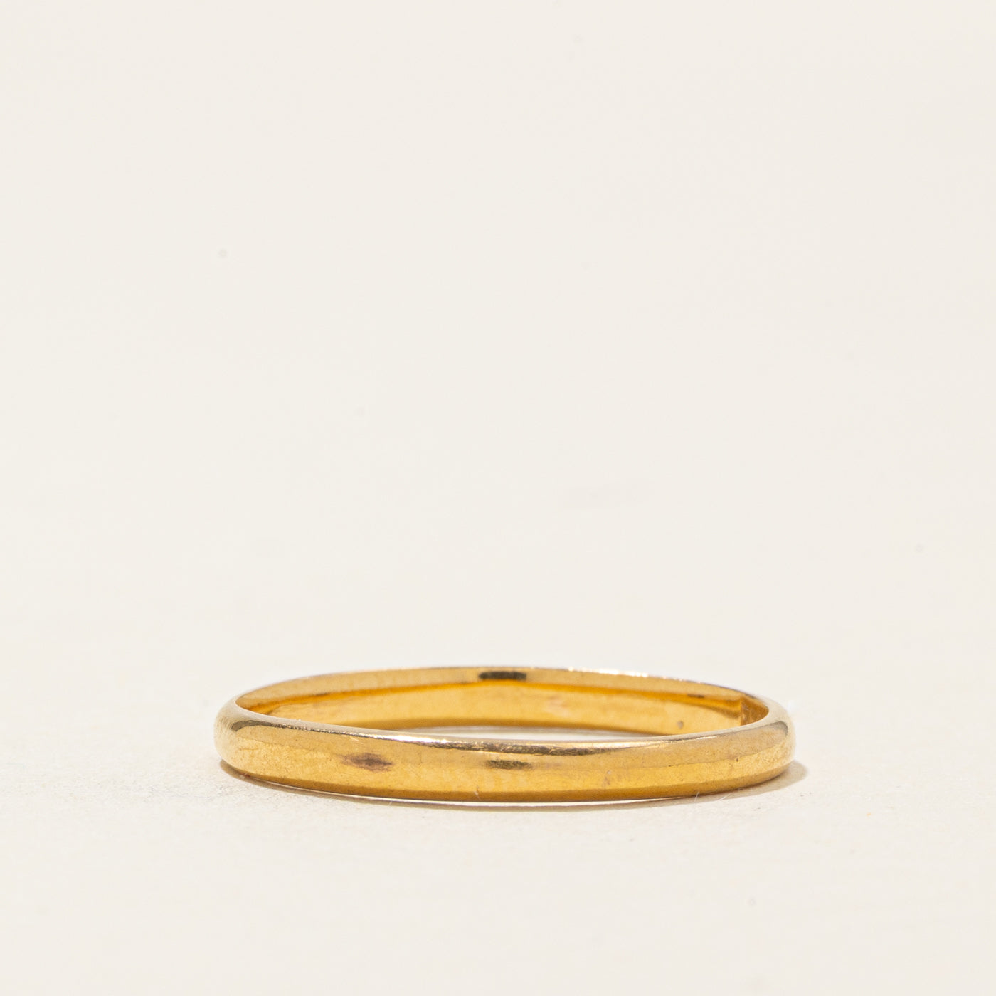 Birmingham 22k Yellow Gold Band | SZ 6.25