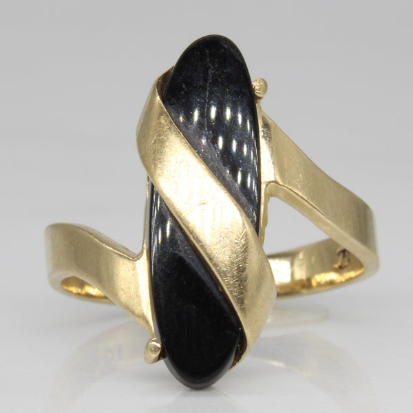 Onyx Cocktail Ring | 1.70ct | SZ 6.25 |