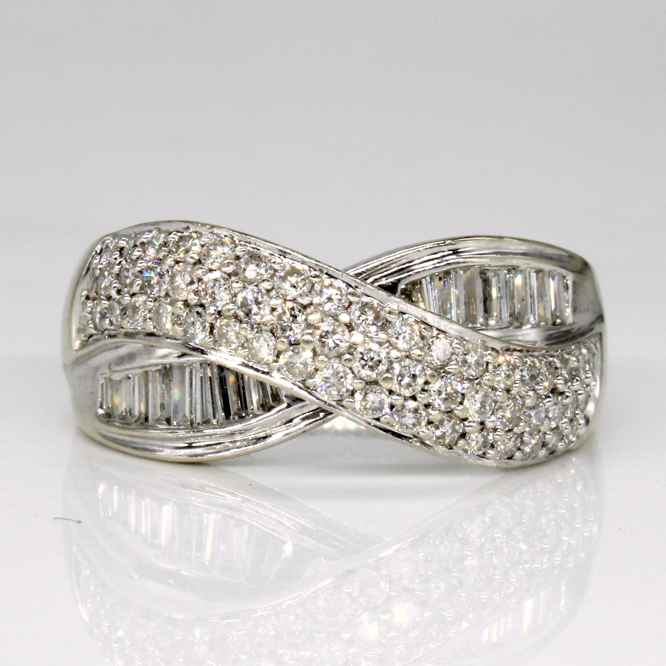 Diamond Cocktail Ring | 0.75ctw | SZ 8.5 |