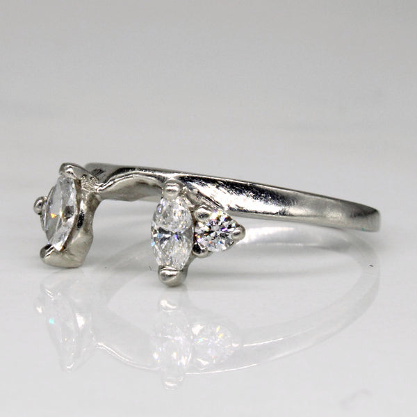 Diamond Stacker Ring | 0.36ctw | SZ 5.5 |