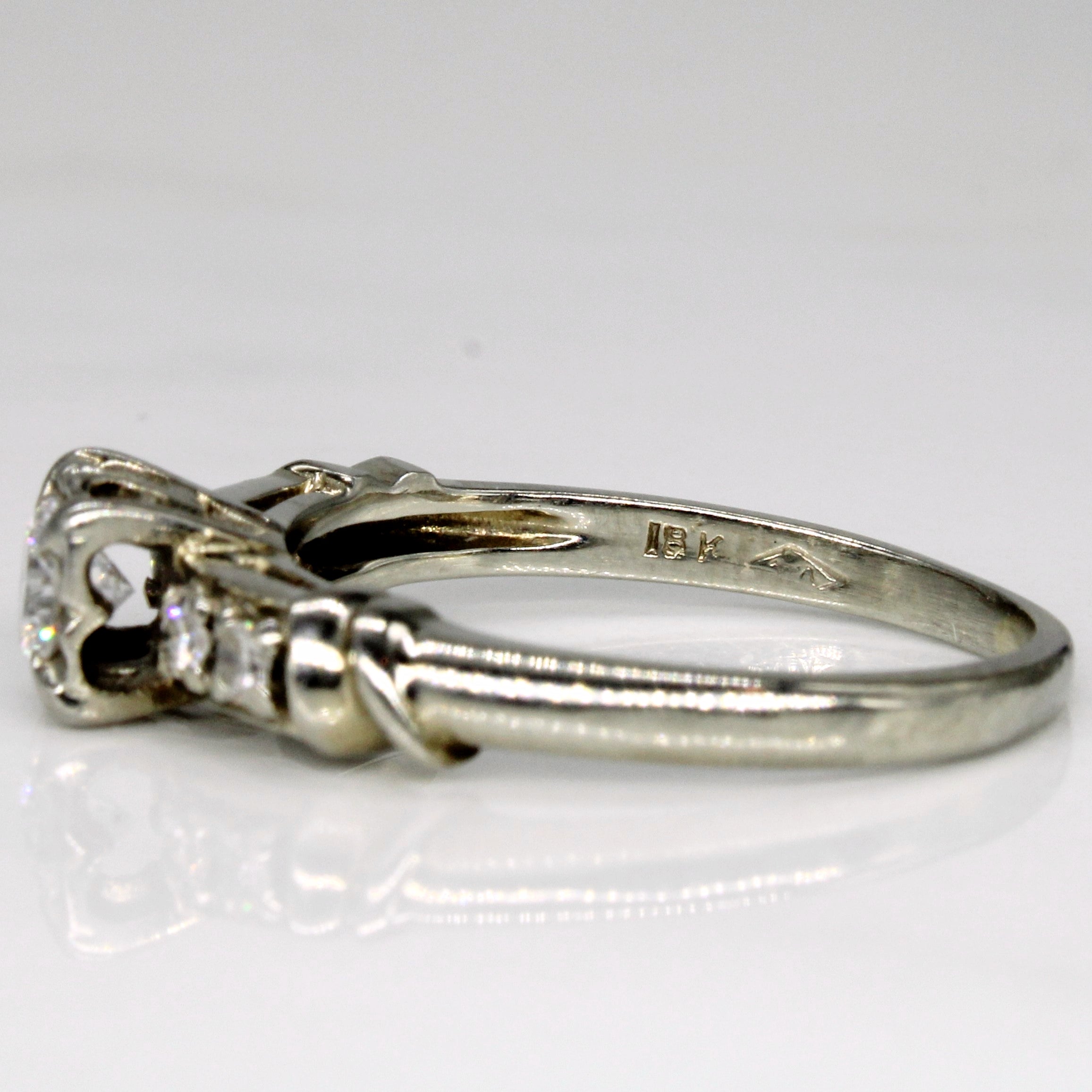 Vintage Diamond Ring | 0.37ctw | SZ 6.25 |