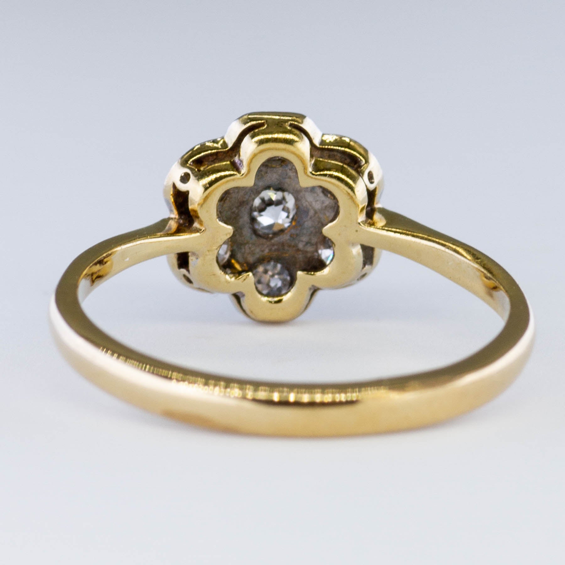 Edwardian Floral Diamond Ring | 0.32 ctw | SZ 5.75 |