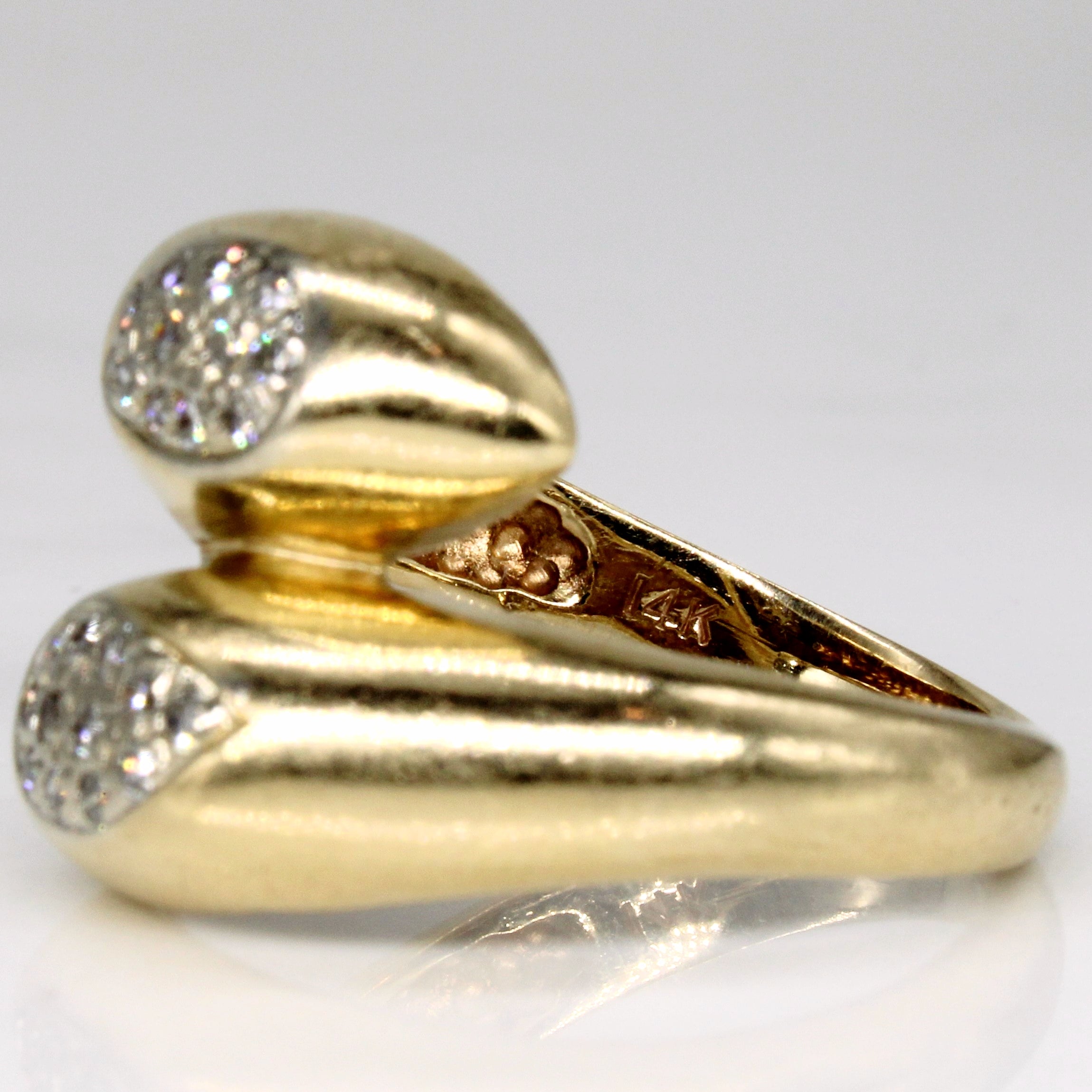 Diamond Cocktail Ring | 0.24ctw | SZ 8.25 |