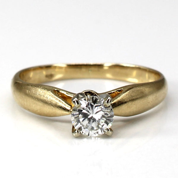 Solitaire Diamond Ring | 0.33ct | SZ 4.25 |