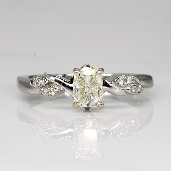 Cushion Brilliant Cut Diamond Engagement Ring | 0.98ctw | SZ 9 |