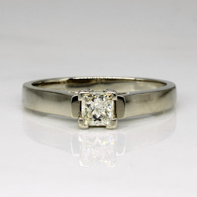 Princess Cut Diamond Engagement Ring | 0.30ct | SZ 6.5 |