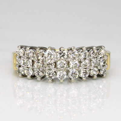 Diamond Cocktail Ring | 0.54ctw | SZ 5.75 |
