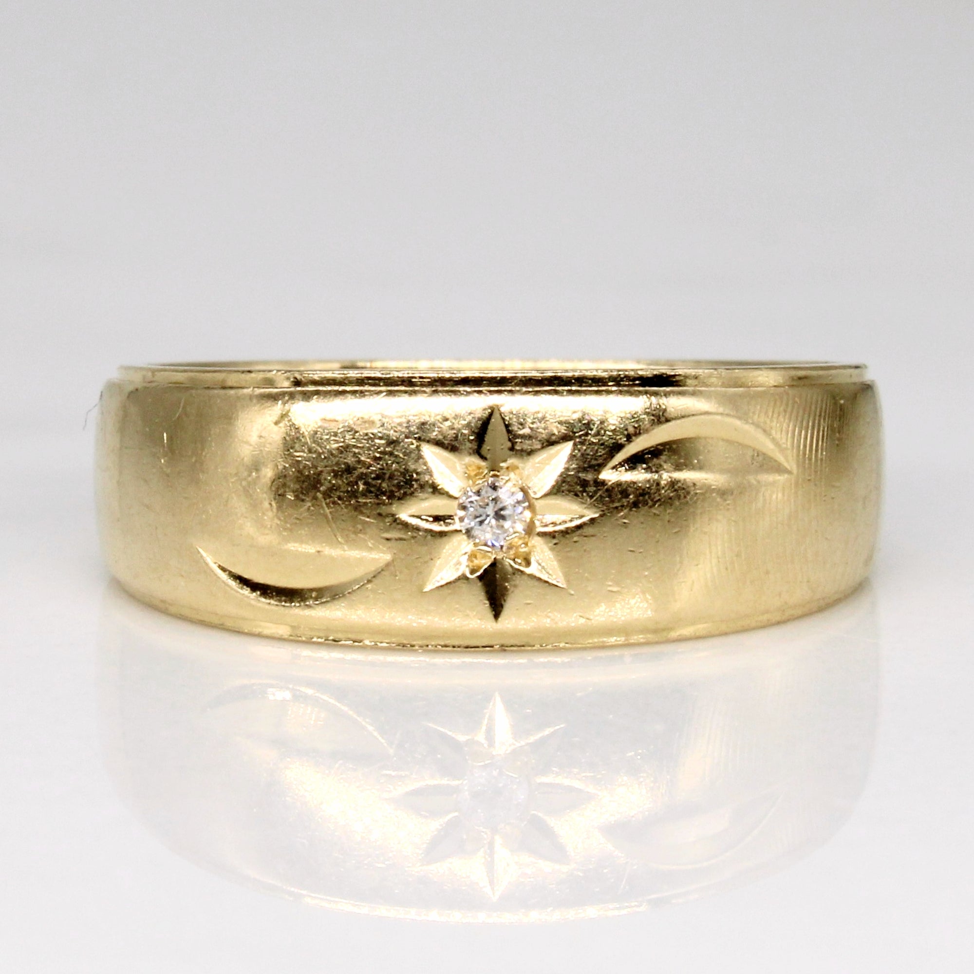 Diamond Star Ring | 0.02ct | SZ 7.25 |