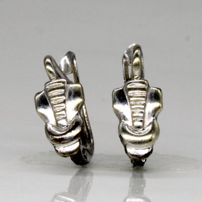 18k White Gold Earrings