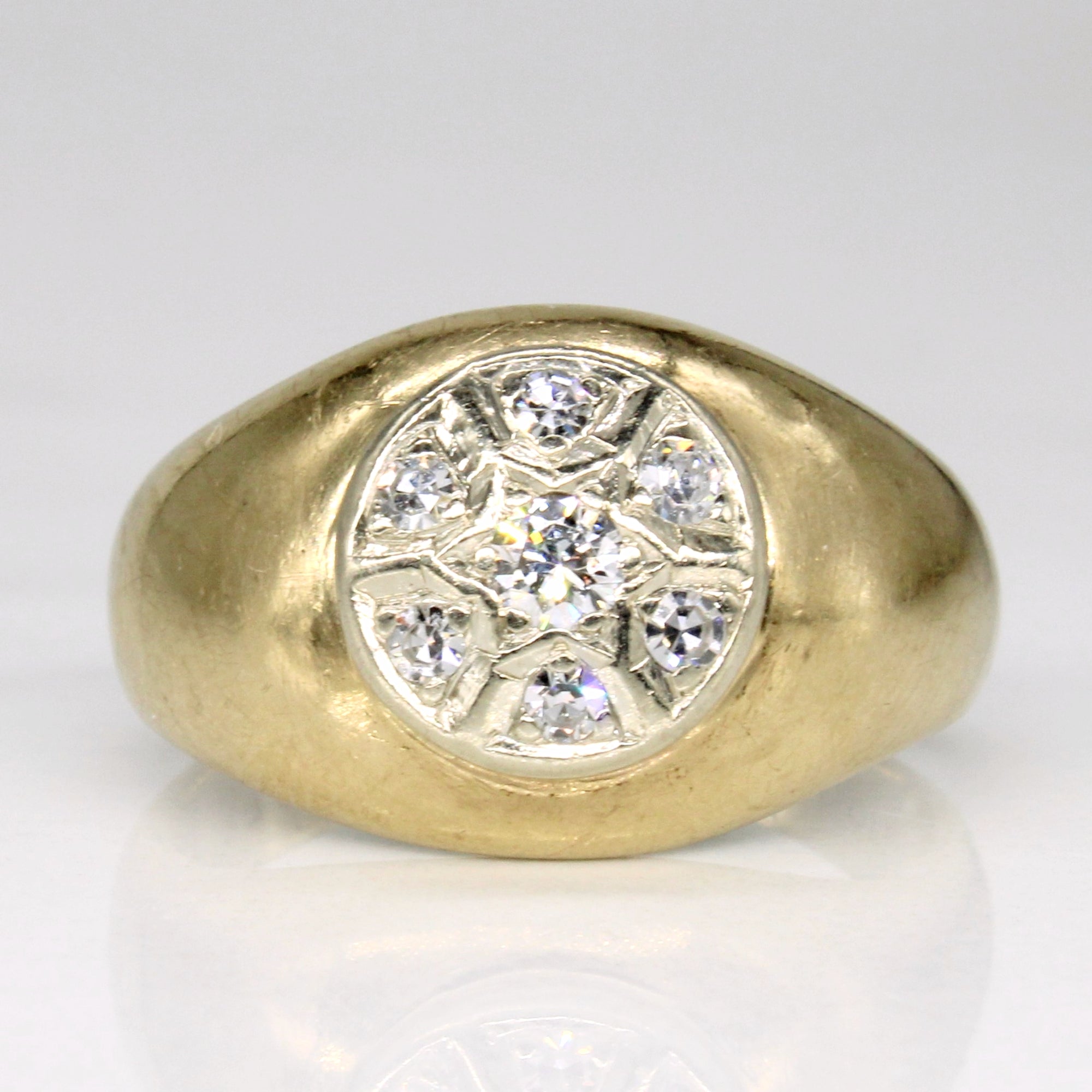 Diamond Cocktail Ring | 0.25ctw | SZ 7 |